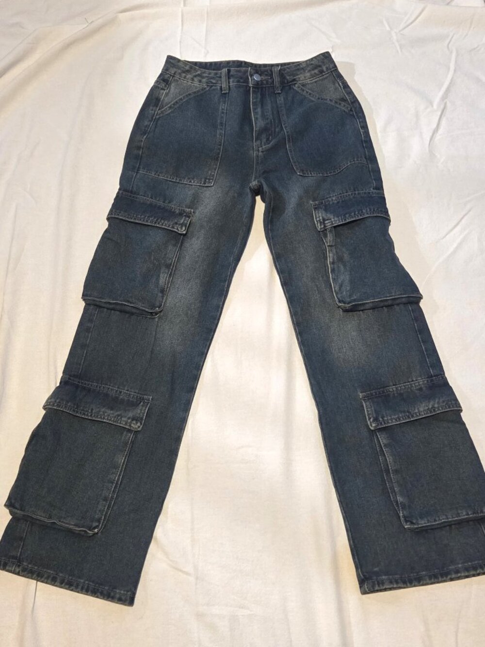 Dazy Wide Leg Cargo Pant - Size Small 29W 29L - New Never Worn